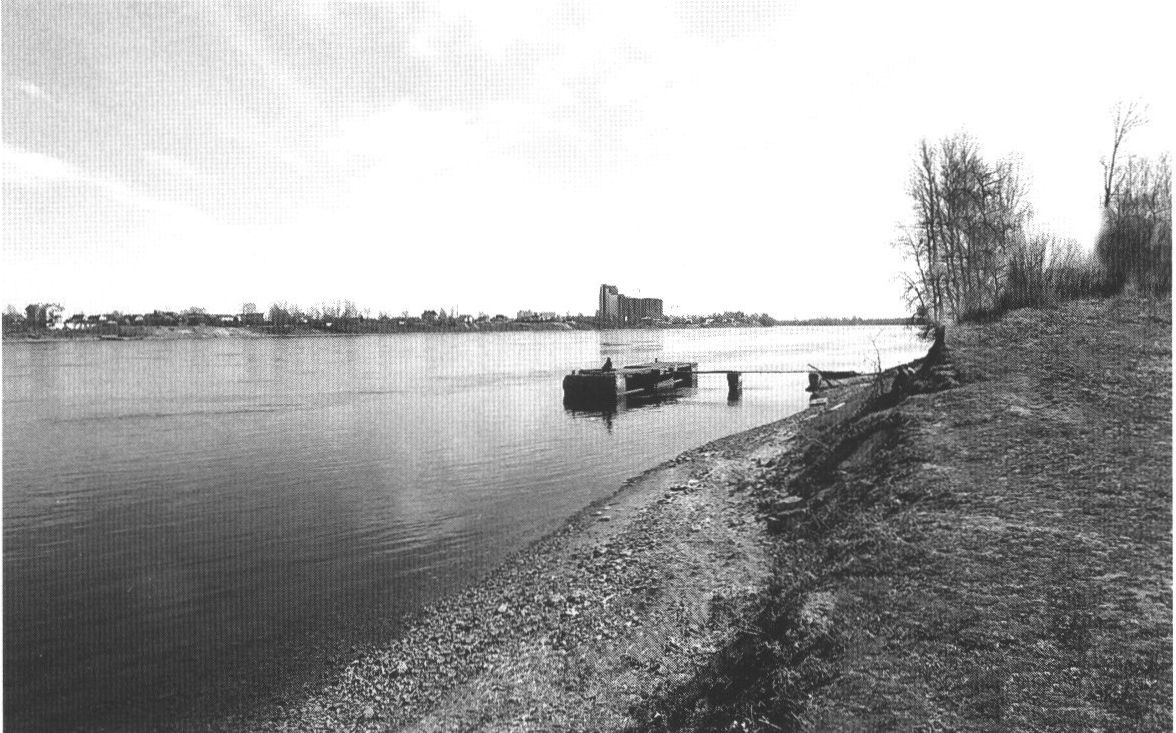 Усть-Ижора. Вид от устья Ижоры вверх по течению Невы в сторону Тосно. Пространство просматривается на километры Усть-Ижора. Вид от устья Ижоры вверх по течению Невы в сторону Тосно. Пространство просматривается на километры