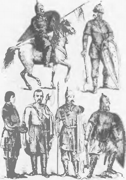 Вооружение русских воинов Вооружение русских воинов
