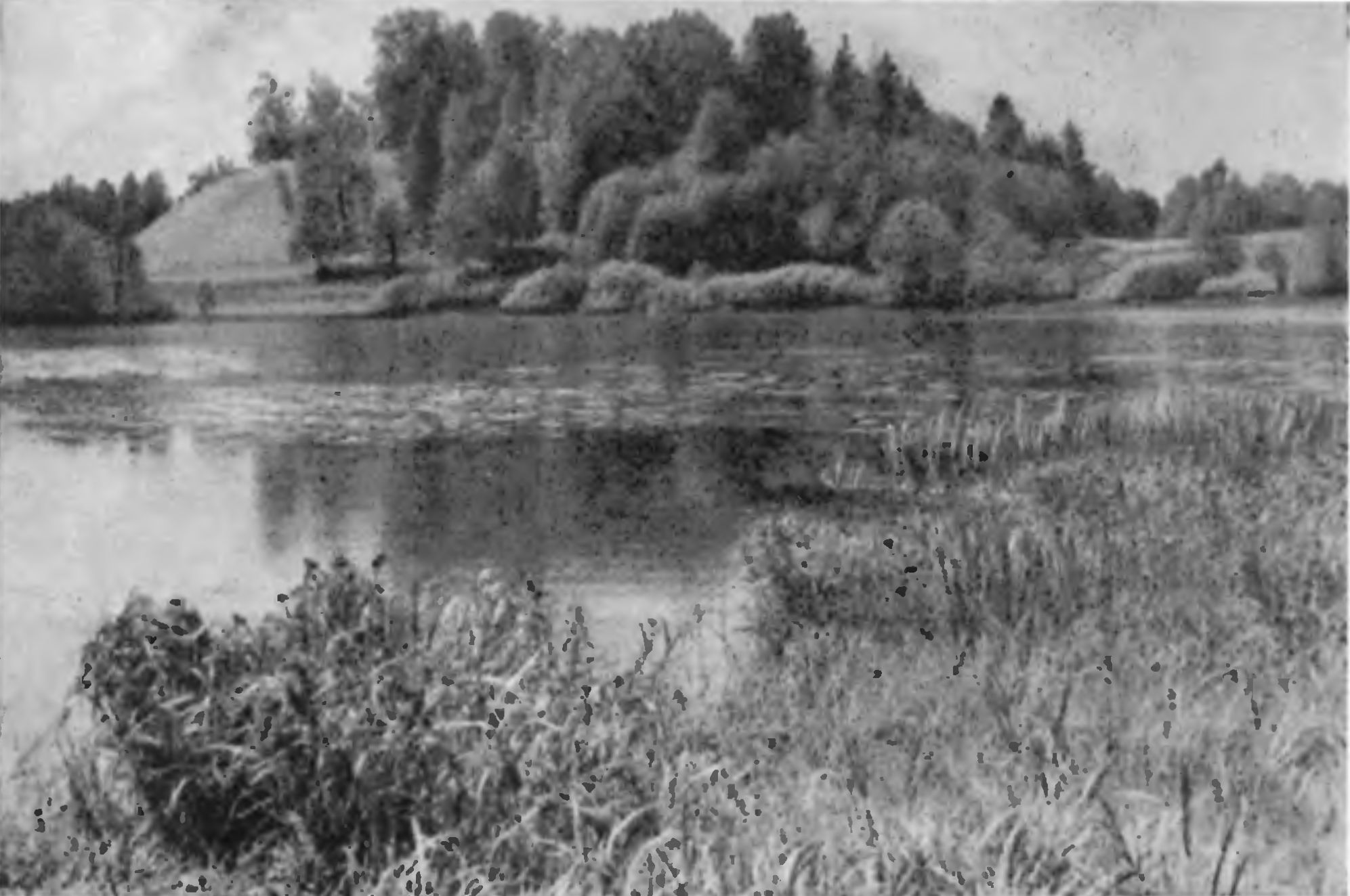 Рис. 20. Древний Вержавск. Вид с востока Рис. 20. Древний Вержавск. Вид с востока