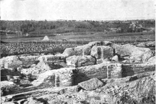 Рис. 30. Церковь Василия на Смядыни («Малый храм», раскопки 1909 г.) Рис. 30. Церковь Василия на Смядыни («Малый храм», раскопки 1909 г.)