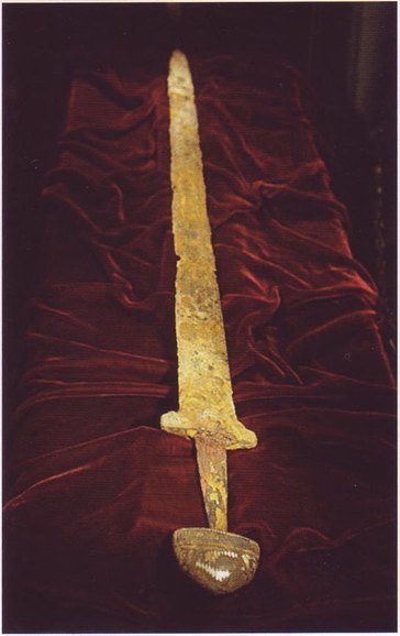 Древнерусский меч X в. Предположительно принадлежал Князю Святославу