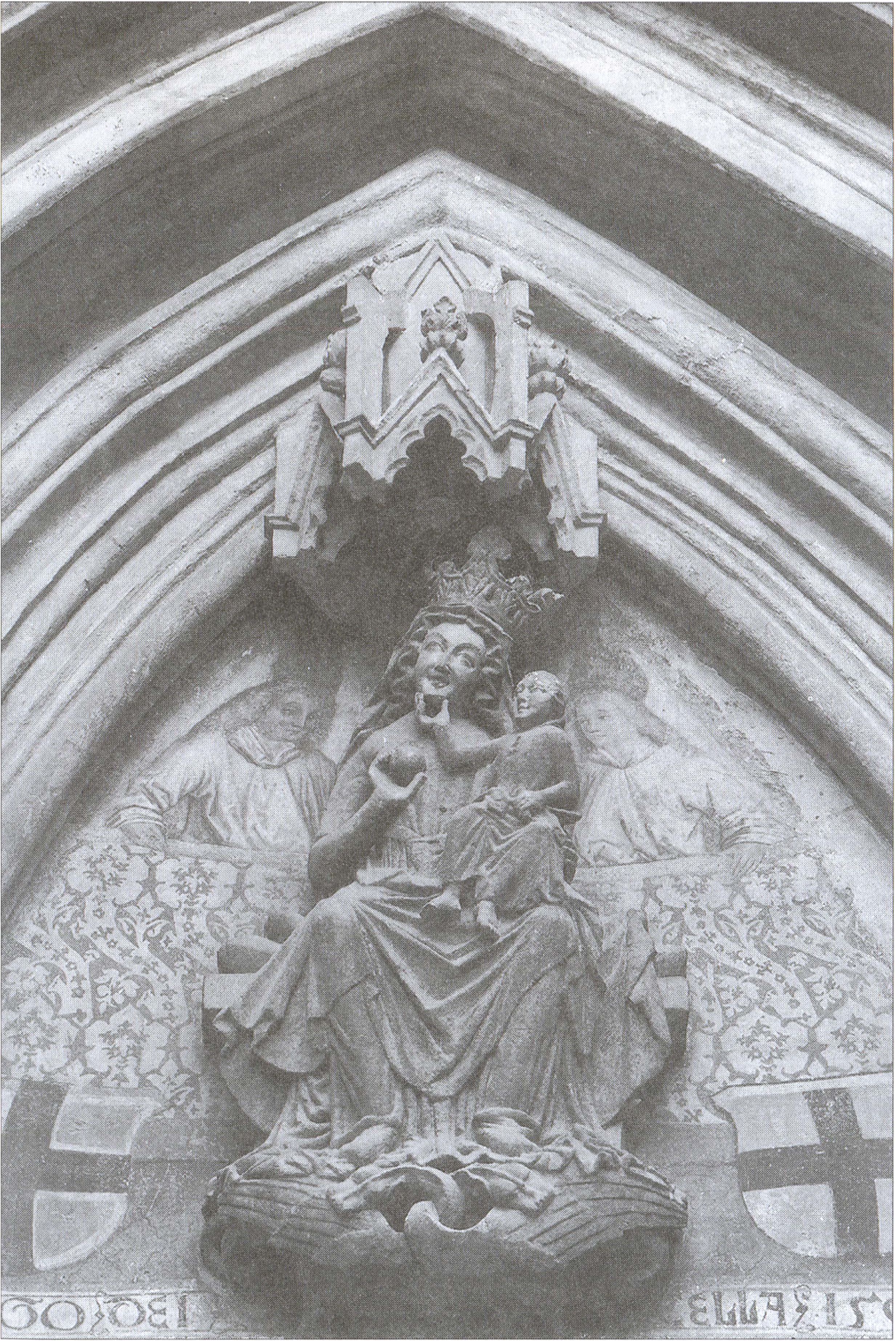 Покровительница Тевтонского ордена Пресвятая Дева Мария с тимпана орденского храма в г. Граце (Австрия) Покровительница Тевтонского ордена Пресвятая Дева Мария с тимпана орденского храма в г. Граце (Австрия)