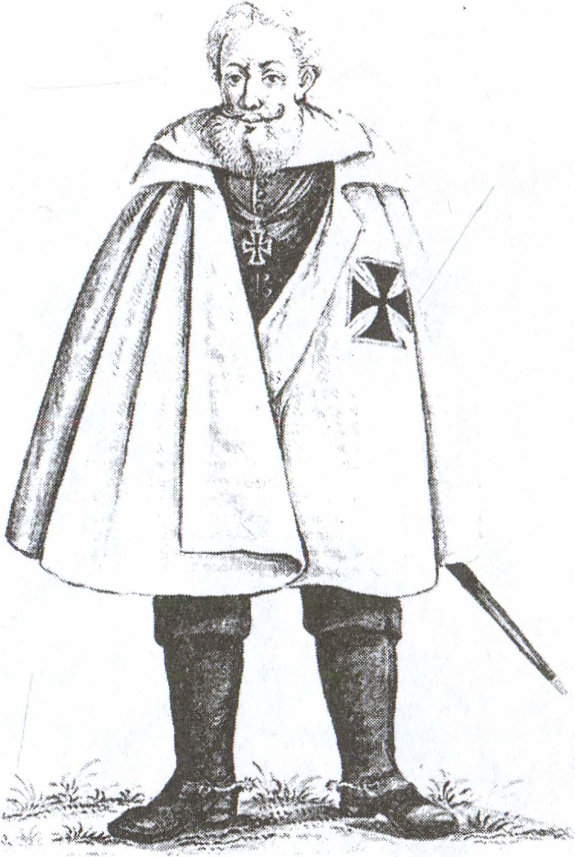 Брат-рыцарь. Из «Устава Тевтонского ордена» 1606 г. Брат-рыцарь. Из «Устава Тевтонского ордена» 1606 г.