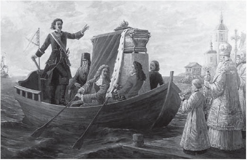 Перенесение Петром Первым мощей св. князя Александра Невского в Санкт-Петербург. Художник Ф. Москвитин, 2000 г. Перенесение Петром Первым мощей св. князя Александра Невского в Санкт-Петербург. Художник Ф. Москвитин, 2000 г.