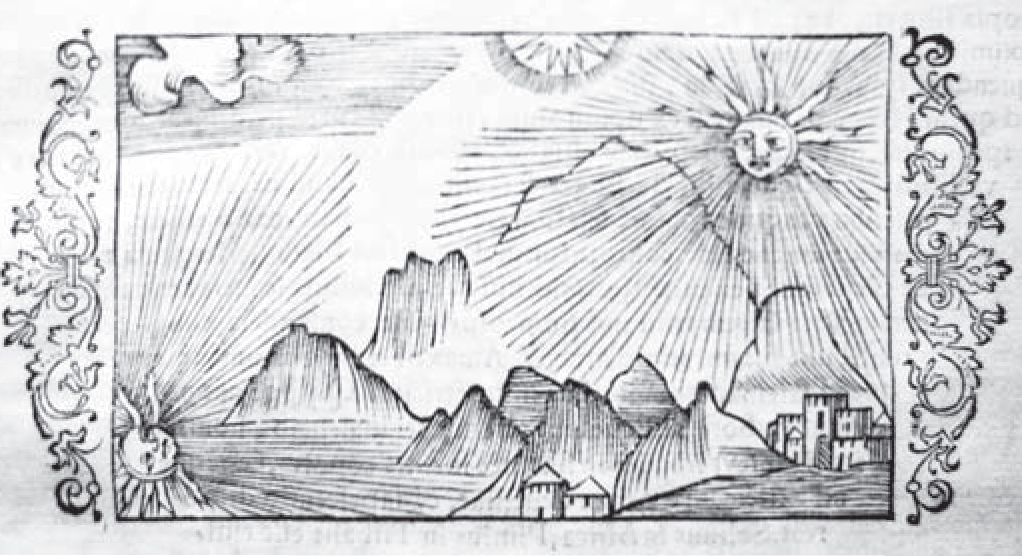 Страна Биармия. Рисунок из книги «История Северных народов» (Olaus Magnus, Gothus. Historia de gentibus septentrionalibus / Olaus Magnus. Romae, 1555) Страна Биармия. Рисунок из книги «История Северных народов» (Olaus Magnus, Gothus. Historia de gentibus septentrionalibus / Olaus Magnus. Romae, 1555)