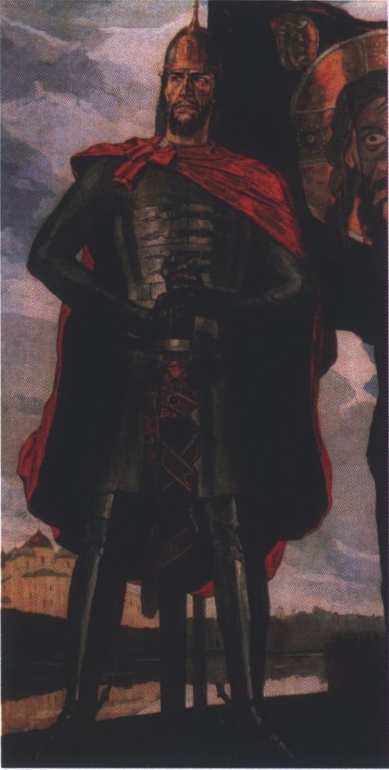 Рис. 4. Корин П.Д. Александр Невский (фрагмент триптиха) Рис. 4. Корин П.Д. Александр Невский (фрагмент триптиха)