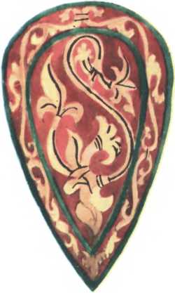 Щит русского воина. Реконструкция М. Горелика Щит русского воина. Реконструкция М. Горелика