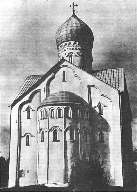 Церковь Спаса Преображения на Ильине улице. Новгород. 1374 год Церковь Спаса Преображения на Ильине улице. Новгород. 1374 год