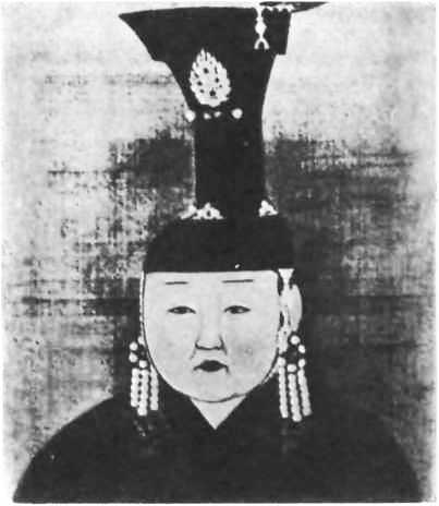 Портрет Дзамби, супруги Хубилай-хана. XIII век Портрет Дзамби, супруги Хубилай-хана. XIII век