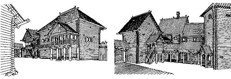 Хоромы Новгорода XI—XV веков. Хоромы Новгорода XI—XV веков.