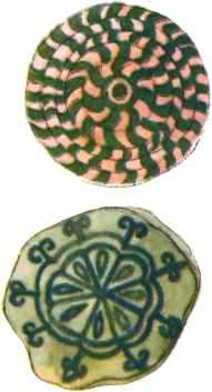 Поливное блюдо и архитектурный декор Поливное блюдо и архитектурный декор