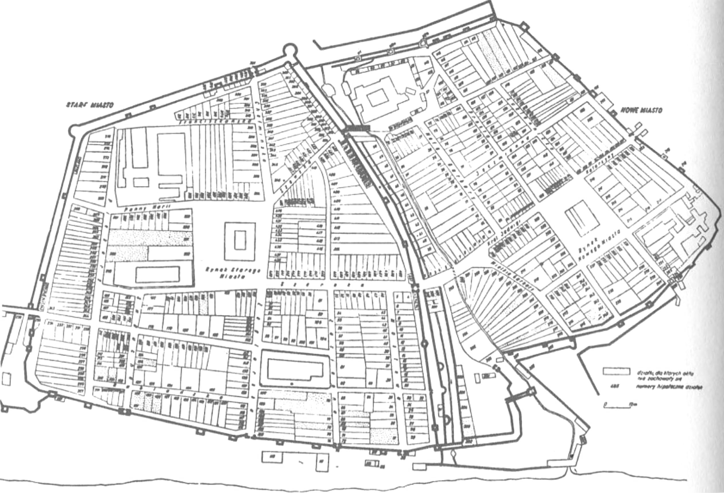 Ил. 15. План города Торна (нач. XIX в.) Ил. 15. План города Торна (нач. XIX в.)