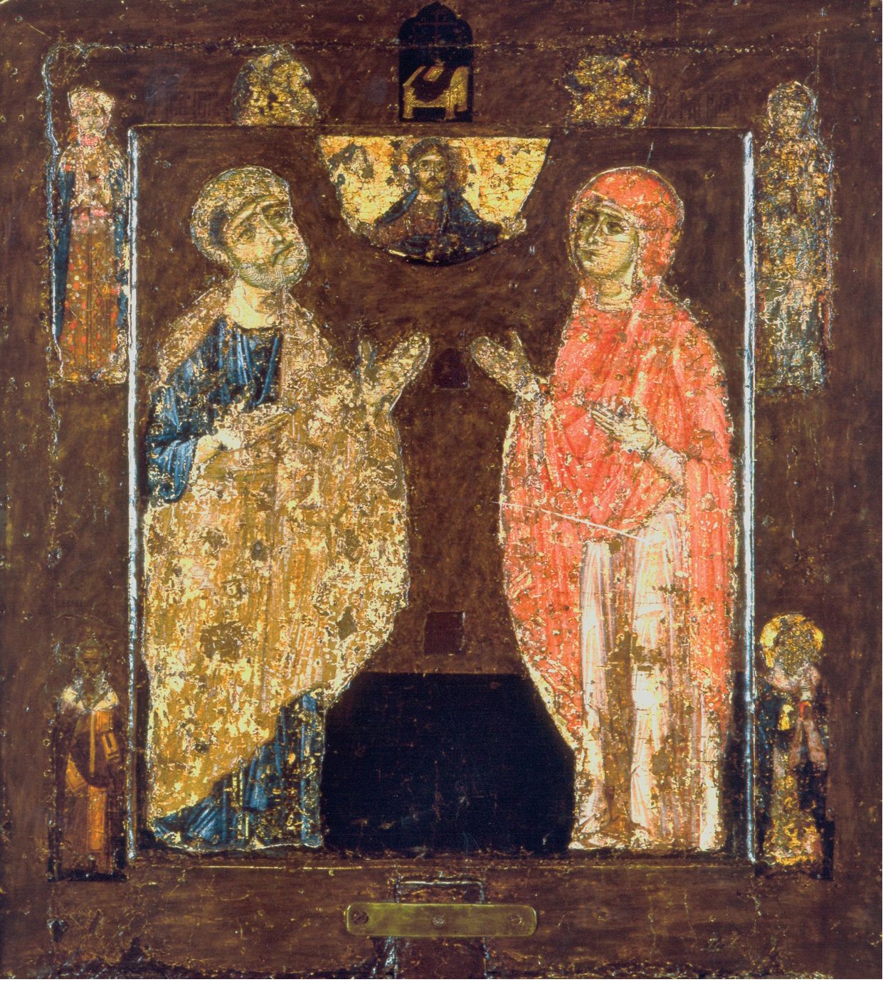 Рис. 19. Икона «Знамение» (оборотная сторона) (фото Е.В. Гордюшенкова) Рис. 19. Икона «Знамение» (оборотная сторона) (фото Е.В. Гордюшенкова)