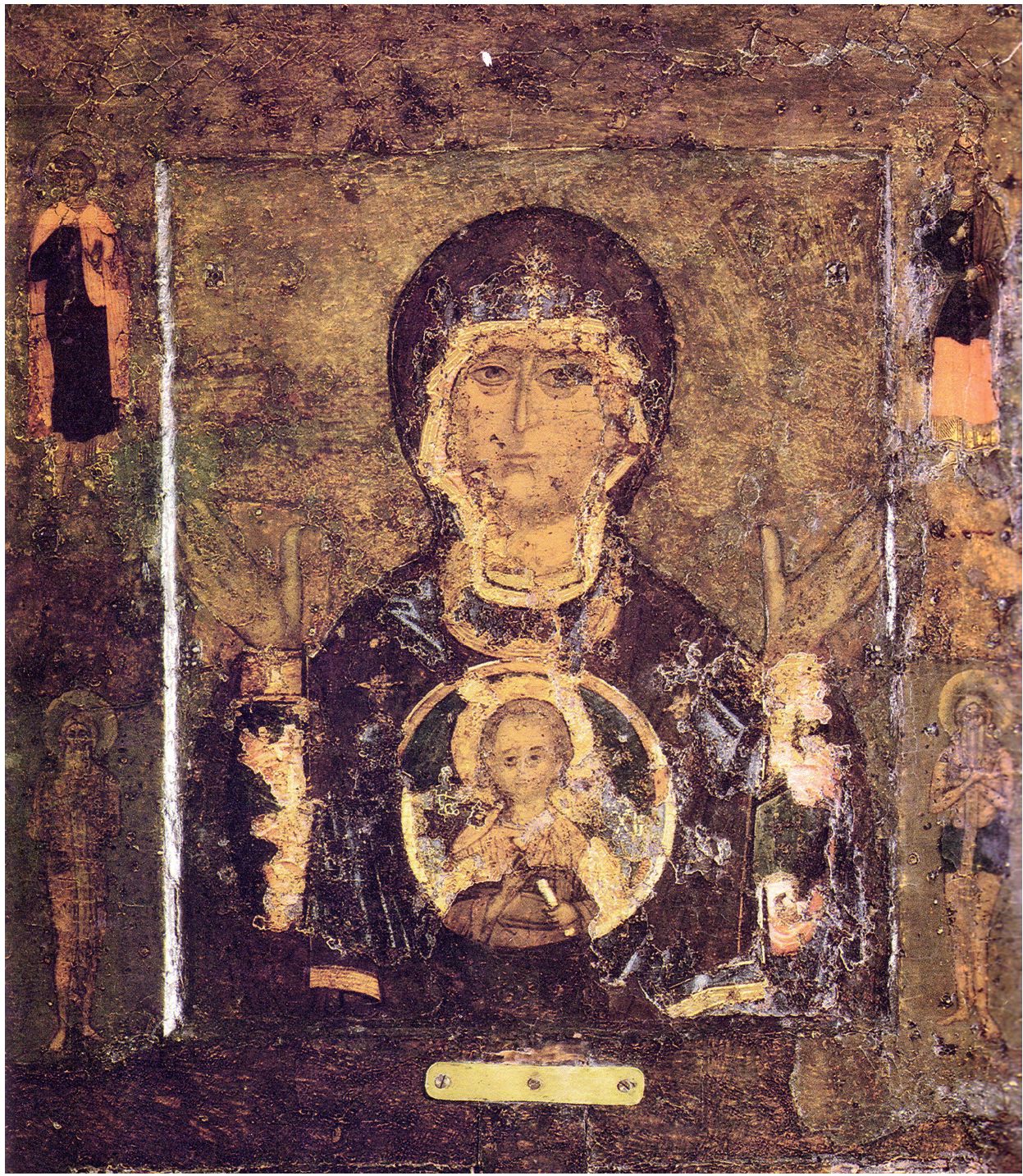 Рис. 48. Икона «Знамение» (фото Е.В. Гордюшенкова) Рис. 48. Икона «Знамение» (фото Е.В. Гордюшенкова)