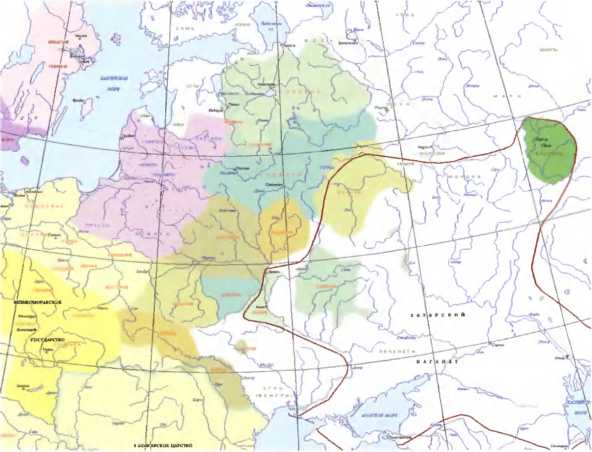 Расселение славян в XI веке