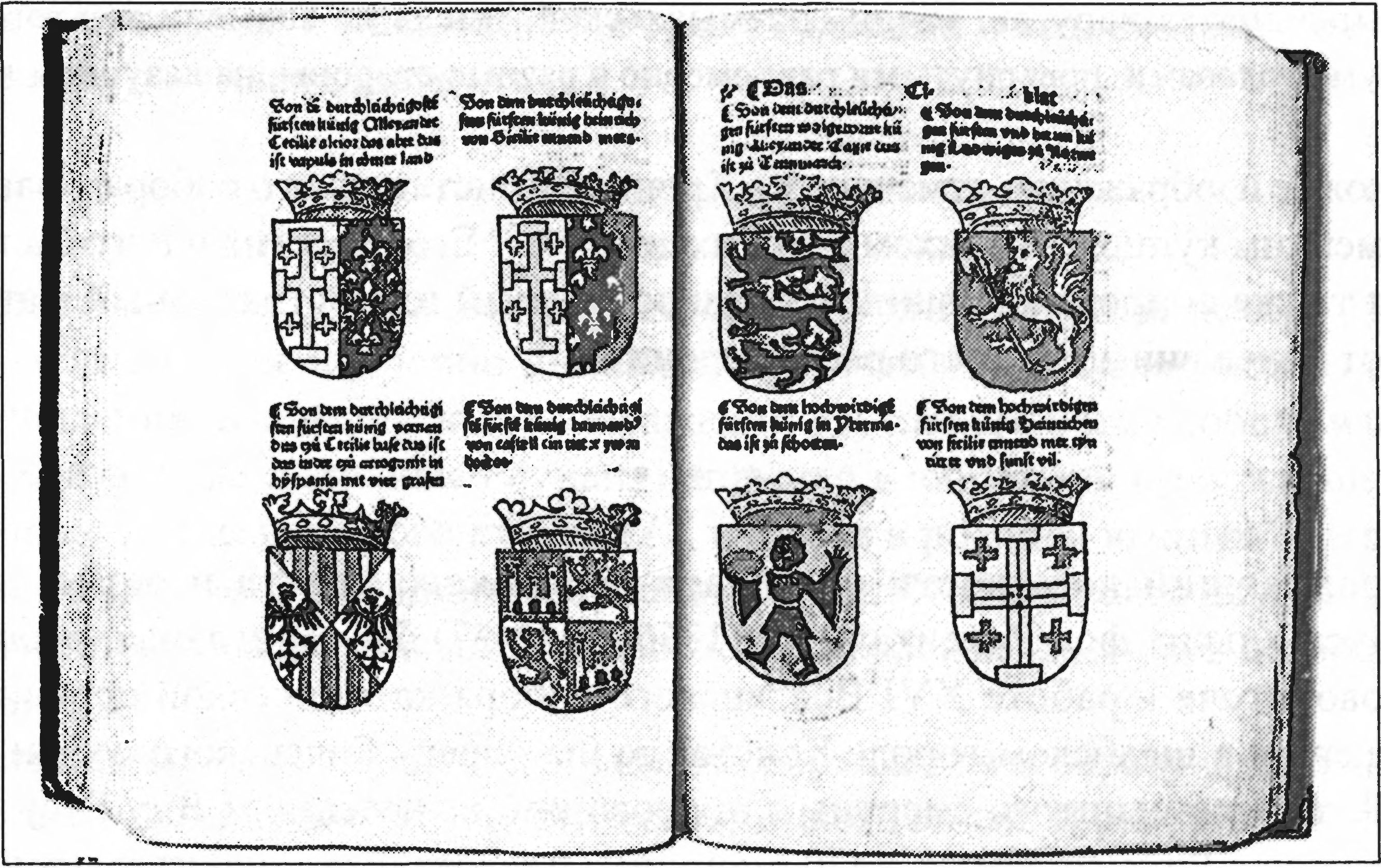 Ил. 146. Первое печатное издание «Хроники Констанцского собора» Ульриха Рихенталя. Аугсбург, 1483. Библиотека Эрмитажа (Санкт-Петербург) Ил. 146. Первое печатное издание «Хроники Констанцского собора» Ульриха Рихенталя. Аугсбург, 1483. Библиотека Эрмитажа (Санкт-Петербург)