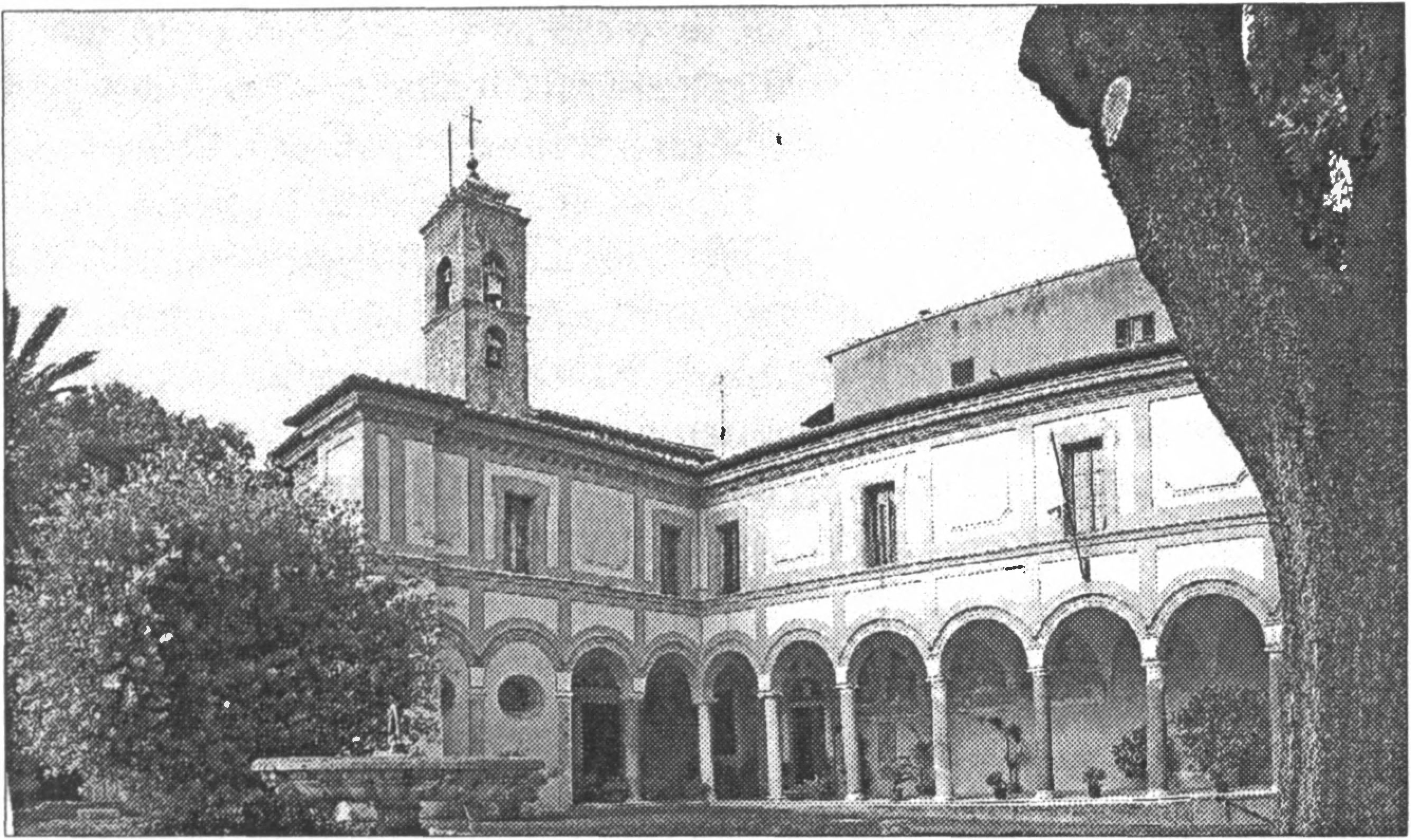 Ил. 181. Церковь Св. Онуфрия Великого на Яникуле. Район Трастевере (Chiesa di Sant'Onofrio al Gianicolo). 1439—1446 гг., перестроена в XVI в. Современный вид (Рим, Италия) Ил. 181. Церковь Св. Онуфрия Великого на Яникуле. Район Трастевере (Chiesa di Sant'Onofrio al Gianicolo). 1439—1446 гг., перестроена в XVI в. Современный вид (Рим, Италия)