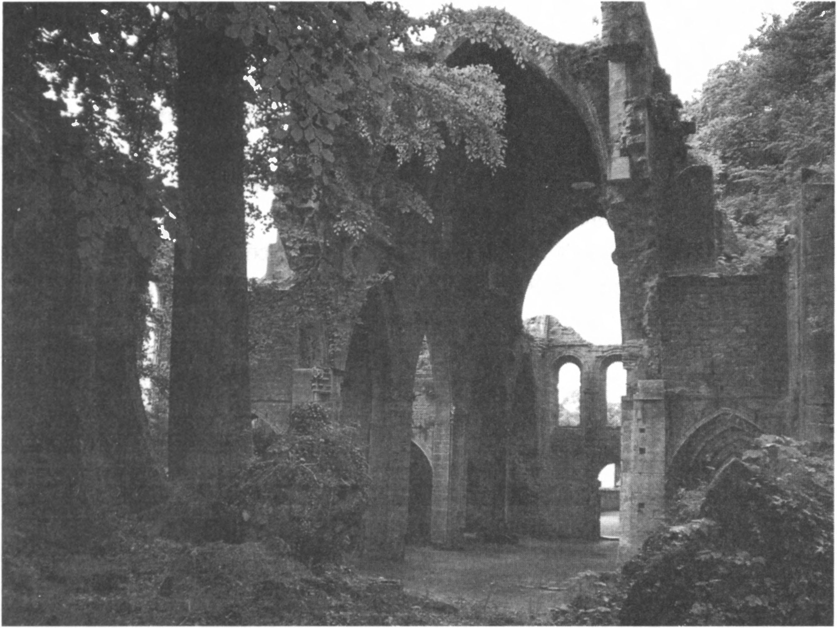 Ил. 23. Руины главного храма монастыря Трех Источников на р. Марне близ г. Шалон-сюр-Марн (ныне г. Шалон-ан-Шампань). Современный вид (департамент Марна, Шампань-Арденны, Франция) Ил. 23. Руины главного храма монастыря Трех Источников на р. Марне близ г. Шалон-сюр-Марн (ныне г. Шалон-ан-Шампань). Современный вид (департамент Марна, Шампань-Арденны, Франция)