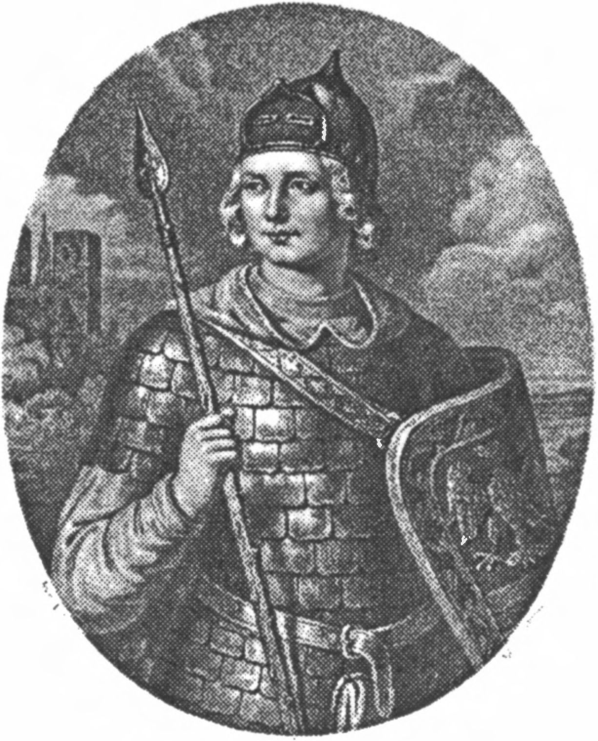 Ил. 28. Александр Лессер (1814—1884). Графический портрет князя Лешка Белого. Середина XIX в. Ил. 28. Александр Лессер (1814—1884). Графический портрет князя Лешка Белого. Середина XIX в.