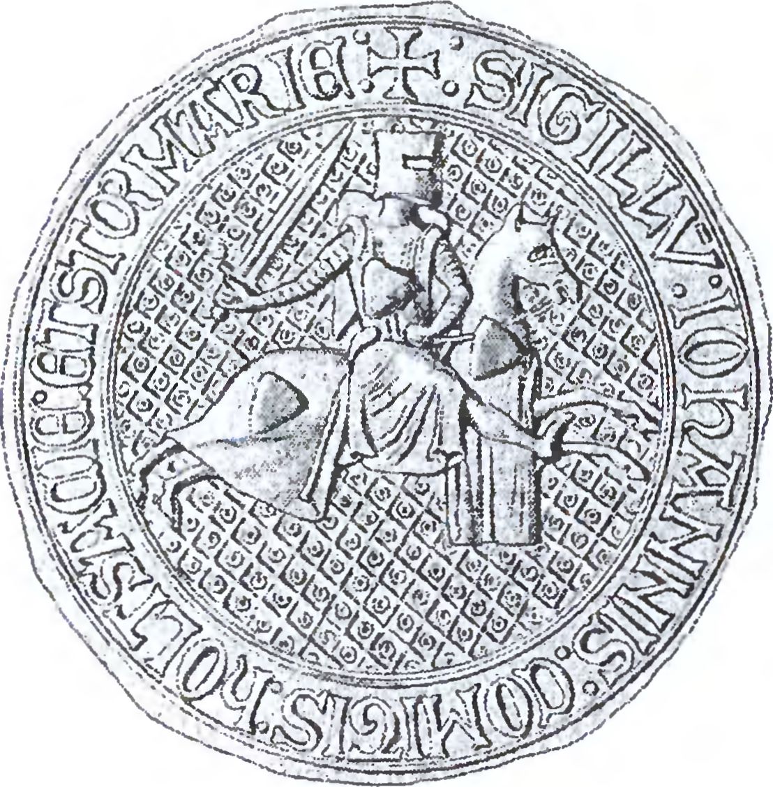 Печать Иоганна I, графа Гольштейн (✝1263), 1239—1247 гг. Печать Иоганна I, графа Гольштейн (✝1263), 1239—1247 гг.