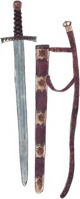 Меч и ножны русского воина. Реконструкция М. Горелика Меч и ножны русского воина. Реконструкция М. Горелика